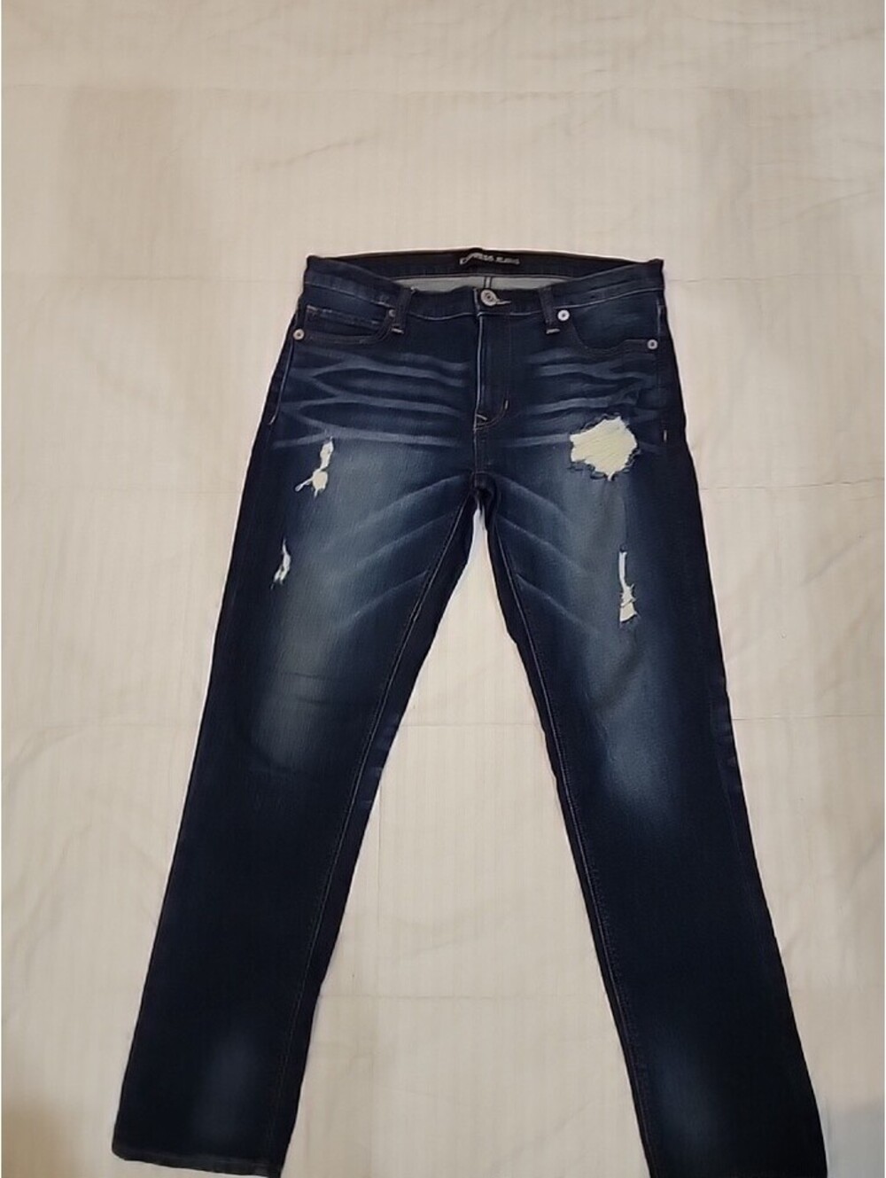 Express Jeans Girlfriend Woman 6 RN#55285 Indonesia 98%Cotton 2% Spandex
